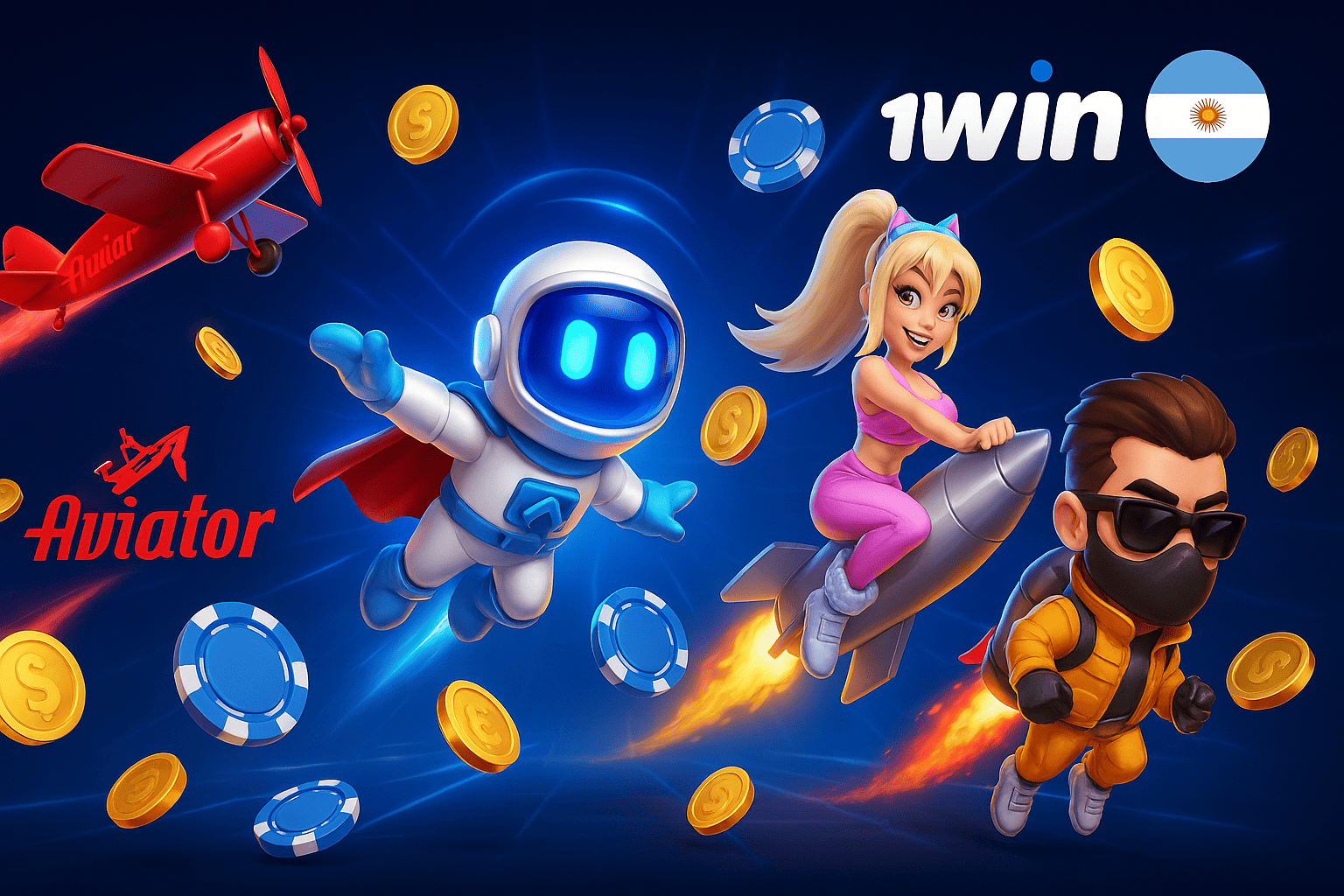 Tragamonedas y Slots 1win Exclusivos